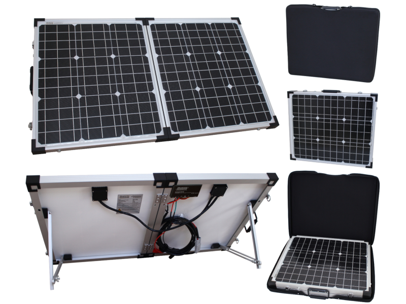 Photonic Universe 80W Folding Solar Charging Kit With Controller | 12 ...