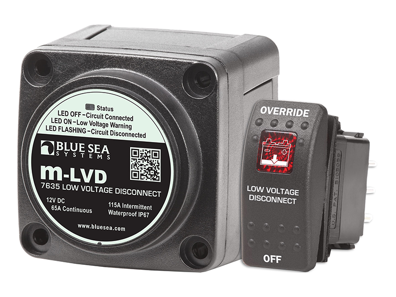 Blue Sea Systems 7635 m-LVD Low Voltage Disconnect