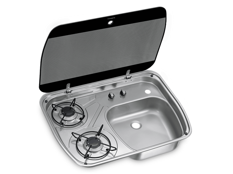 Dometic HSG 2445 Two-Burner Hob & Sink Combination Unit