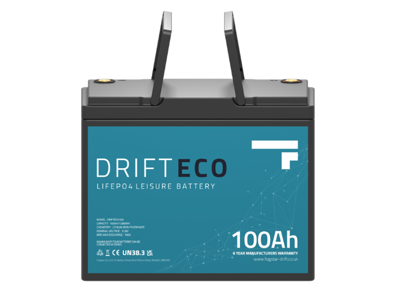 Fogstar Drift ECO 12V 100Ah Lithium Leisure Battery