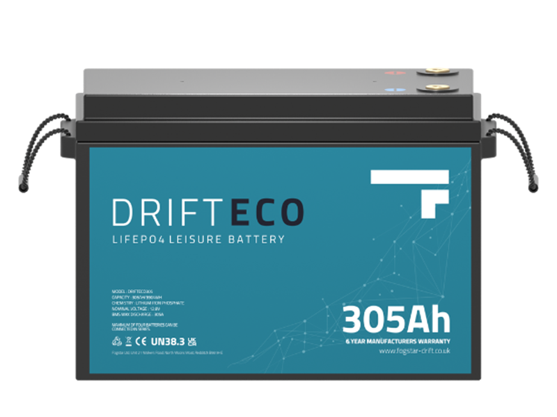 Fogstar Drift ECO 12V 305Ah Lithium Leisure Battery