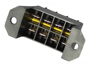 Standard Blade Fuse Box (Underside Terminals) - 4 Way