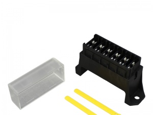 Standard Blade Fuse Box (Underside Terminals) - 6 Way