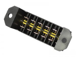 Standard Blade Fuse Box (Underside Terminals) - 6 Way