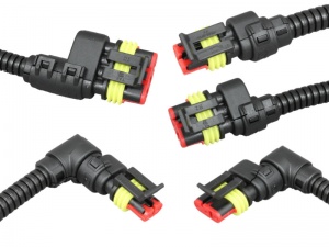 Harnessflex TE AMP Superseal 1.5 Series Connector Interface For 10mm OD Conduit