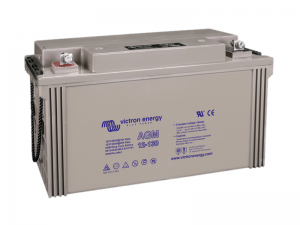 Victron Energy AGM Deep Cycle Battery - 12V / 130Ah (bolt-through terminals)