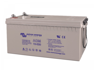 Victron Energy AGM Deep Cycle Battery - 12V / 220Ah (bolt-through terminals)