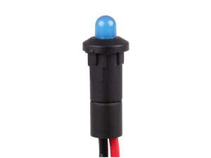 Warning Light, Blue LED (Constant) - 12V